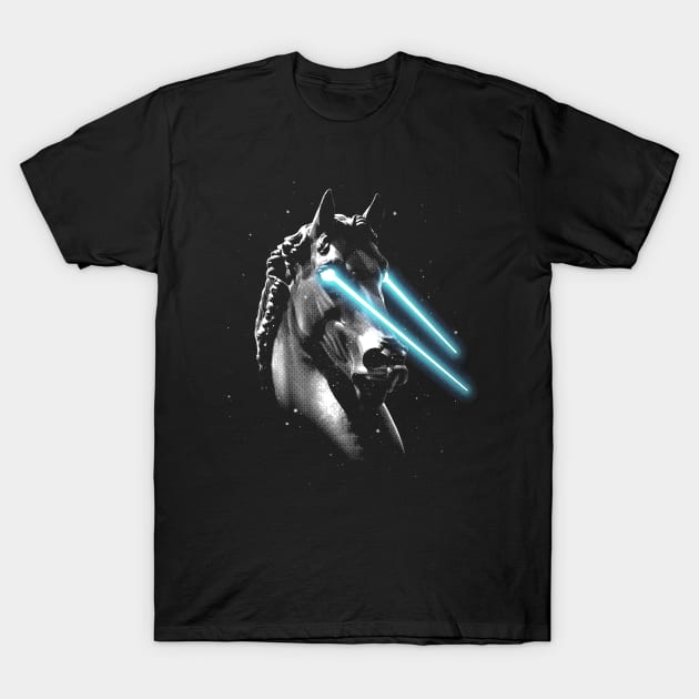 Space Age Horse T-Shirt by expo